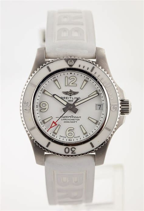 breitling 36mm superocean|breitling superocean white dial.